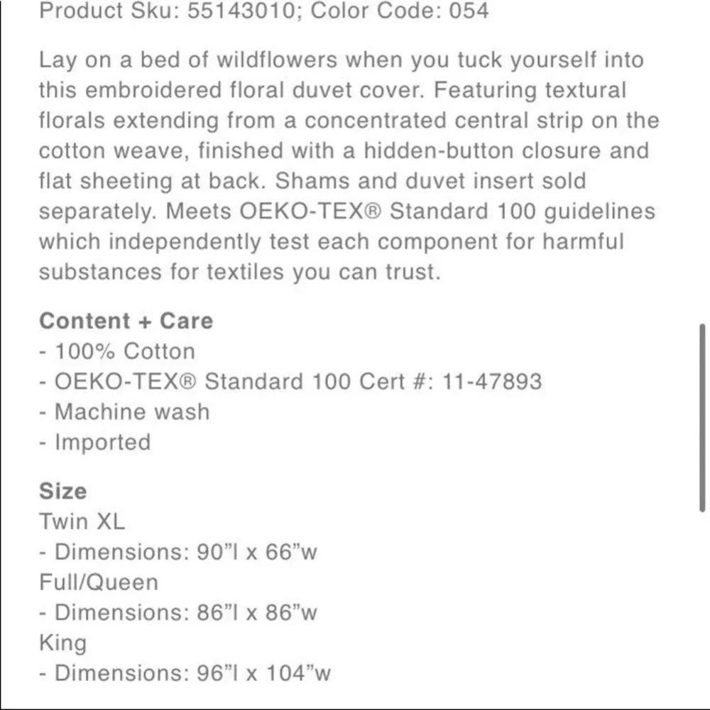Urban Outfitters king size